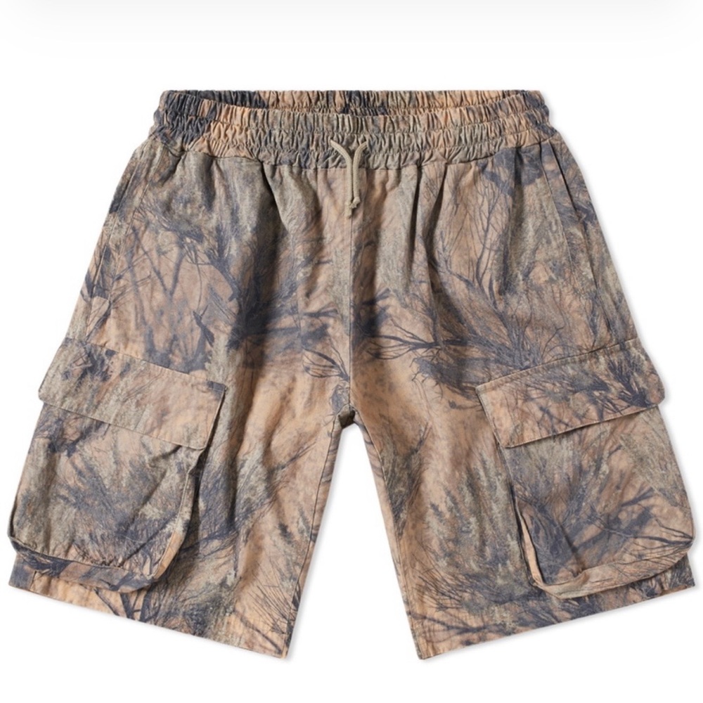 Yeezy Season 4 Camo Cargo Shorts